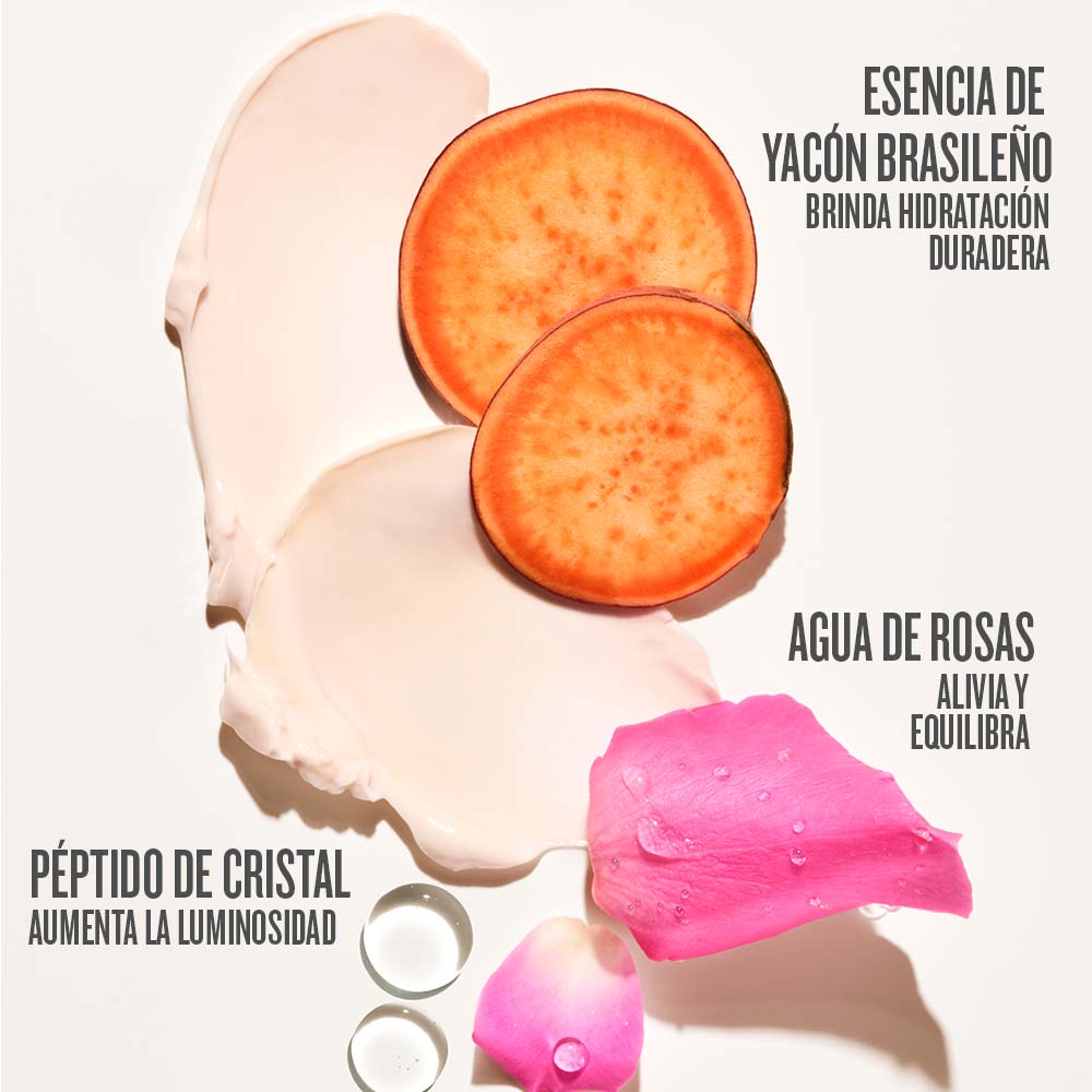 ROSA CHARMOSA&trade; DEWY BODY CREAM WITH ROSEWATER + CRYSTAL PEPTIDES (CREMA CORPORAL)